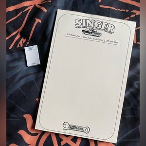 Supernatural Singer Auto Notepad